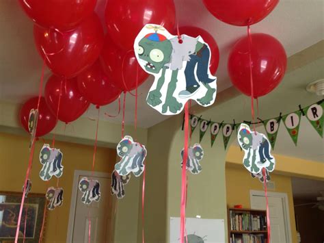 Cranberry Corner Conors Plants Vs Zombies Party