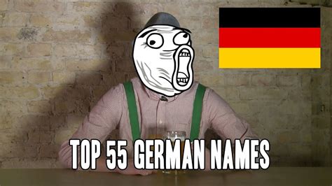 Top 55 German Names Male Version Copycatchannel Youtube
