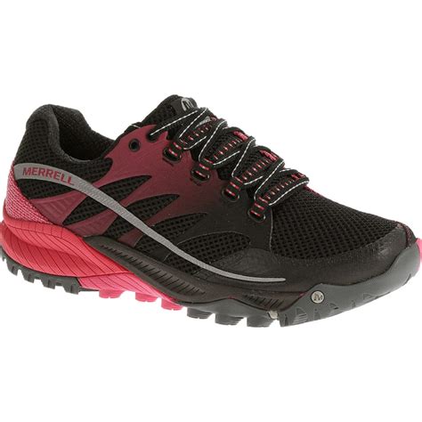 Merrell Womens All Out Charge Running Shoes Blackgeranium Eastern