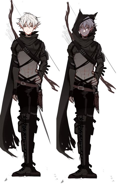 Elf Assassin Design Anime Character Design Character Design Male