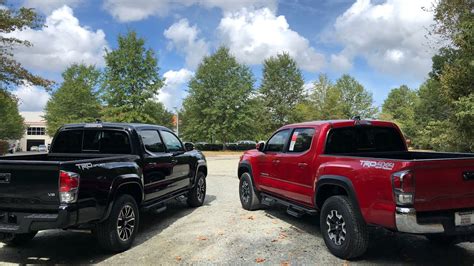 2020 toyota tacoma trd off road vs trd sport | walkaround. Tacoma Battle: 2020 TRD Sport vs TRD Off-Road - YouTube