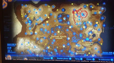 Breath Of The Wild All Shrines Map Maps Model Online