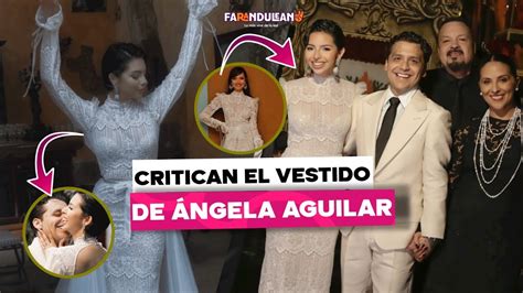 POR ESTA RAZÓN ESTÁN CRITICANDO EL VESTIDO DE NOVIA QUE USÓ ÁNGELA