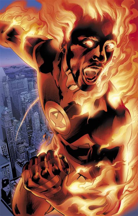 Human Torch Ultimate Marvel Comics Superhero Wiki Fandom Powered
