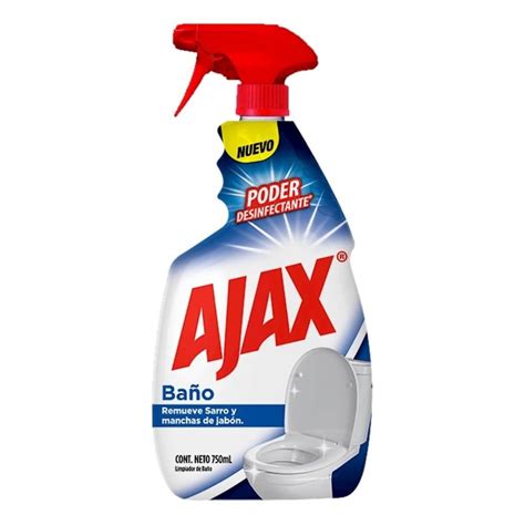 Limpiador Líquido Ajax Baño 750 Ml Walmart