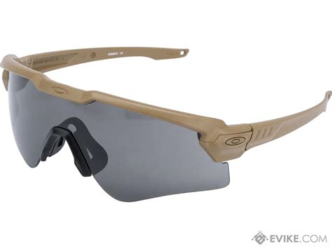 Oakley Si Ballistic M Frame Alpha Shooting Glasses Color Terrain Tan Clear Tactical Gear
