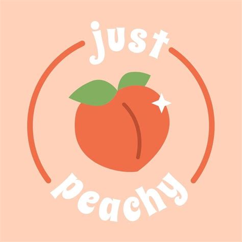 Just Peachy Sticker Just Peachy Peachy Design Basics