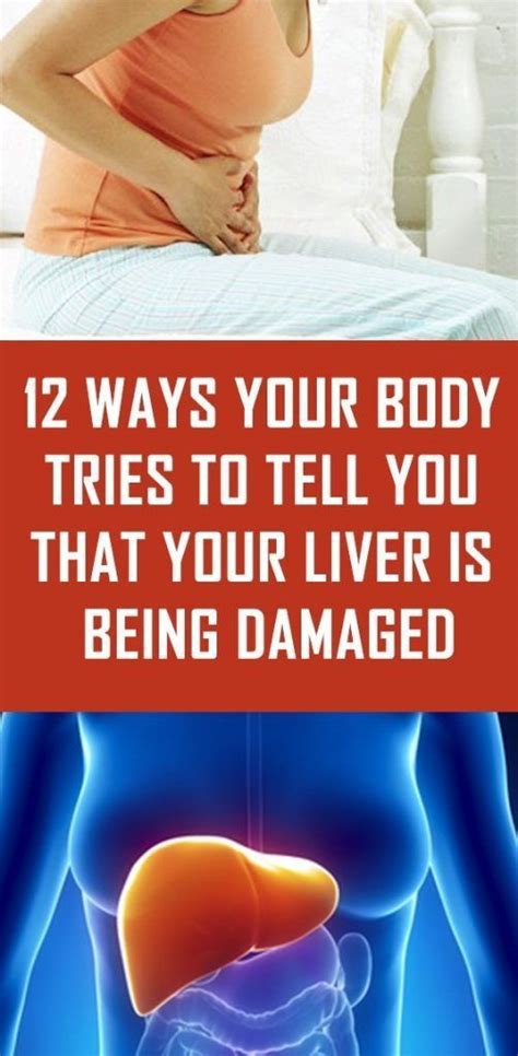 12 Ways Your Body Tries To Tell You That Your Liver Is Being Damaged