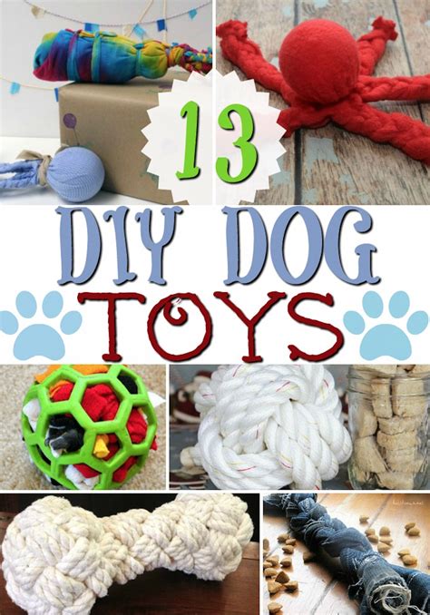 13 Homemade Diy Dog Toys That Are Easy And Fun To Make Dogdiy