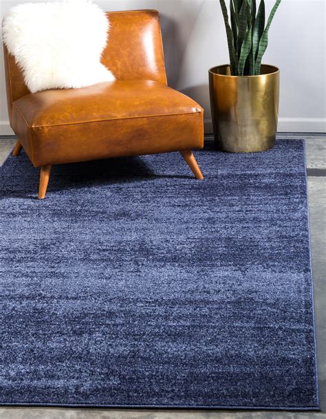 Navy Blue 7 X 10 Loft Rug Rugsca