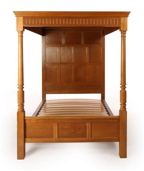 Classic Mouseman 5 Four Poster Bed Poster Beds Four Poster Bed Art