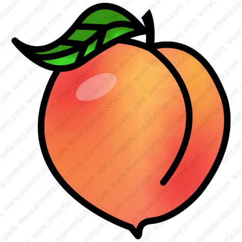 Download Peach Vector Icon Inventicons