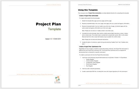 The project plan could consist of a variety of tracking sheets, templates, and hard copy documents such as certifications. Project Plan Templates - 18 Free Sample Templates ...