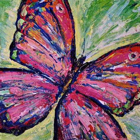 Butterfly Painting By Jo Gerrior Fine Art America