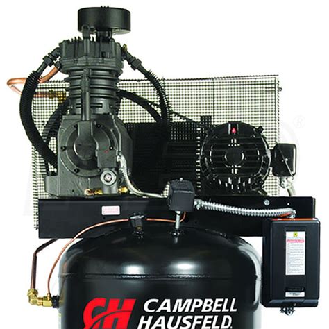 Campbell Hausfeld Commercial Ce7051fp 460 5 Hp 80 Gallon Two Stage