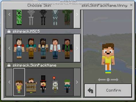 Vinnys Skin Pack Beta Only Mc Skin Packs