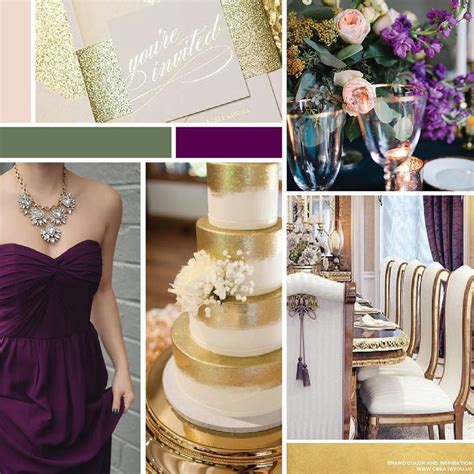 Rosanna On Instagram Elegance Sophistication Gold And Purples What