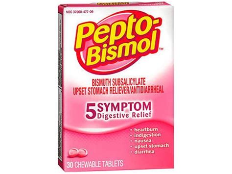 It is a good product. Pepto-Bismol Chewable Tablets Original - 30 ct - Newegg.com