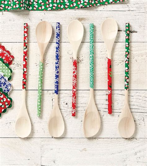 Holiday Wooden Spoons Joann Jo Ann Wooden Spoon Crafts Spoon
