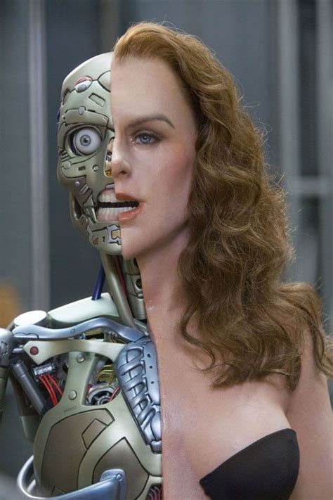 the surrogates robot movie stills surrogate robot female cyborg