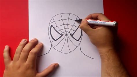 Como Dibujar A Spiderman Paso A Paso How To Draw Spiderman Youtube