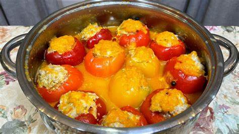 Перец рецепт диета Как приготовить ФАРШИРОВАННЫЙ ПЕРЕЦ - Рецепт очень вкусного Как приготовить ФАРШИРОВАННЫЙ ПЕРЕЦ - Рецепт очень вкусного Перец рецепт диета