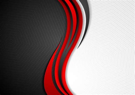 Black Red Abstract Background Illustrations Royalty Free Vector
