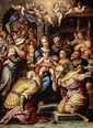The Adoration of the Magi, 1567 Painting by Giorgio Vasari | Fine Art ...