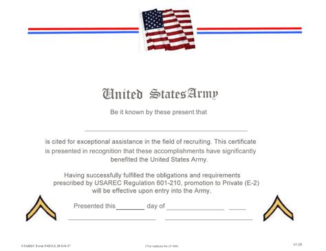 Usarec Form 5 0353 Fill Out Sign Online And Download Fillable Pdf