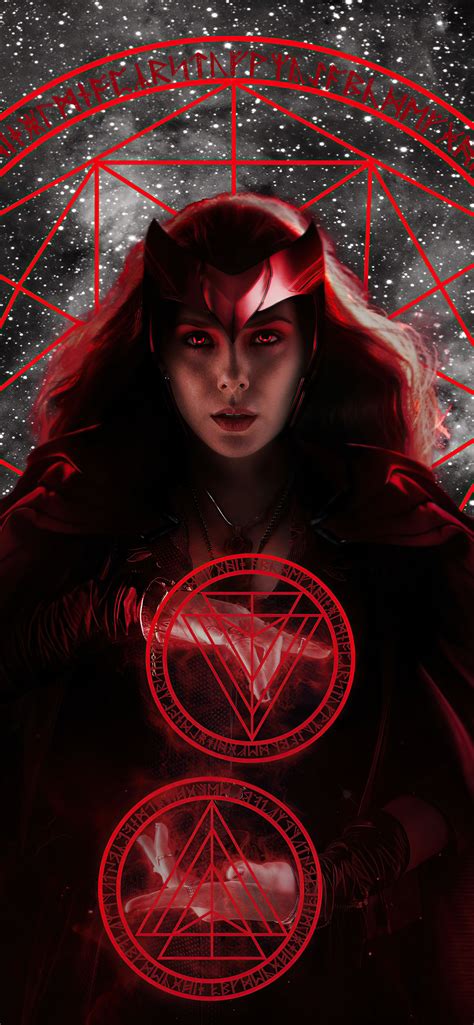 1242x2688 The Scarlet Witch Chakras 4k Iphone Xs Max Hd 4k Wallpapers