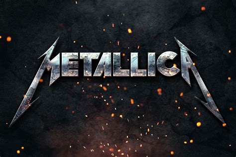 Logo Fondo De Pantalla Metallica Fondo De Pantalla Metallica