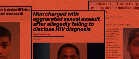 Canadian News Coverage Of Hiv Assaults Proven To Be Racist