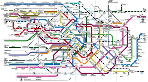 Maps Of Dallas Tokyo Subway Map