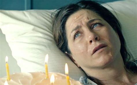 Jennifer Aniston Chases Pills With Wine In Cake Trailer