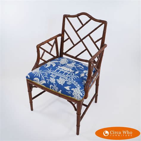 No need to register, buy now! Faux Bamboo Arm Chair | Circa Who