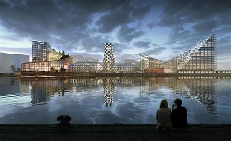 Bjarke Ingels Unveils Plan For Sprawling Project On Aarhus
