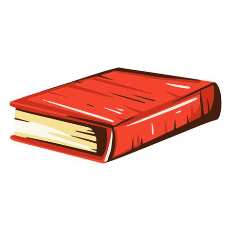 Ilustração De Livro Escolar Vermelho Baixar Pngsvg Transparente