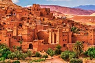 Ait Benhaddou Ancient City In Morocco North Africa Stock Photo ...