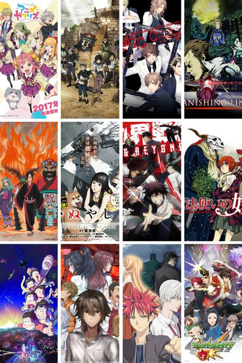Fall 2017 Anime Must Watch List Recommended Anime To Watch
