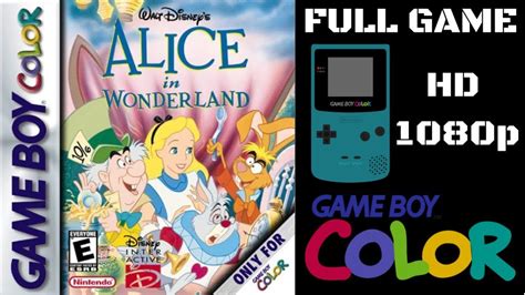 Disney S Alice In Wonderland Gbc Longplay Walkthrough No Commentary Hd 1080p Youtube