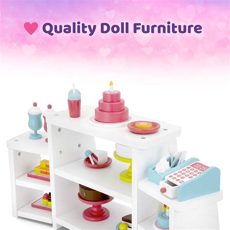 Buy Playtime By Eimmie 18 Inch Doll Furniture Bakery Set And