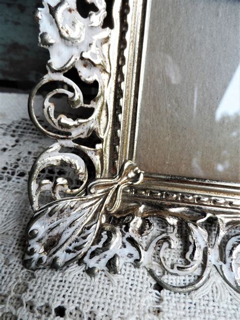 Vintage Ornate Metal Picture Frame Frames Set Hollywood Etsy