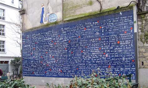 The Wall Of Love On Montmartre