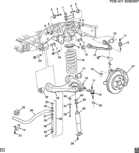1998 Chevy Truck Front Suspension Diagram