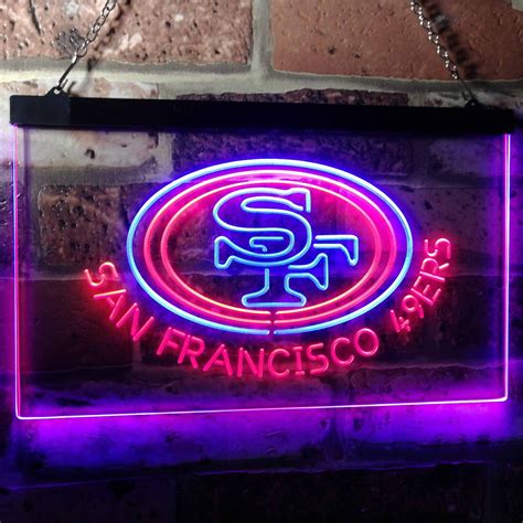 San Francisco 49ers Neon Light Led Sign In 2022 Led Neon Signs Neon