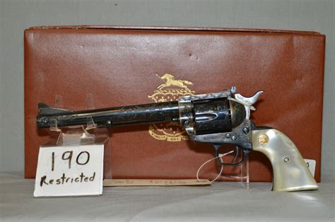 Colt Model New Frontier Single Action Army 45 Colt Cal 6 Shot Revolver