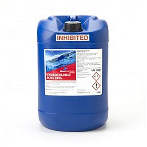 Hydrochloric Acid 10 22 5l Westcoast Hydrotherapy