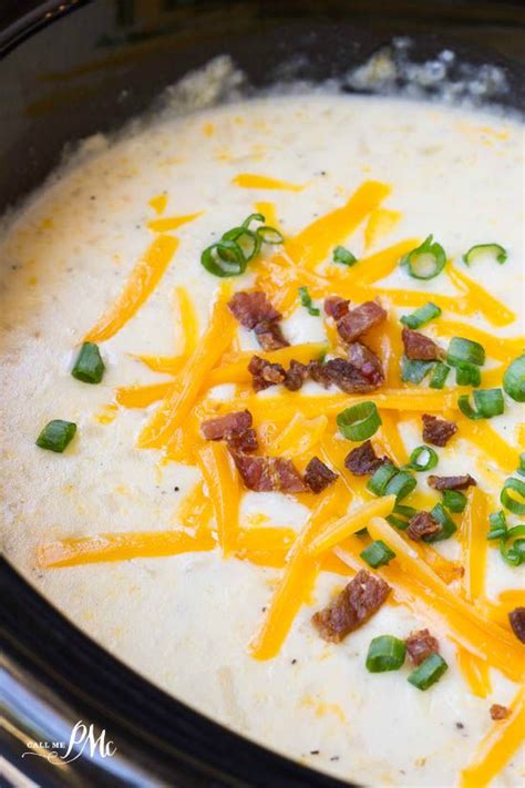 Hash Brown Slow Cooker Potato Soup Dan330