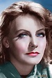 Colors for a Bygone Era: Greta Garbo, up close, 1939