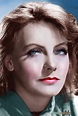 Colors for a Bygone Era: Greta Garbo, up close, 1939